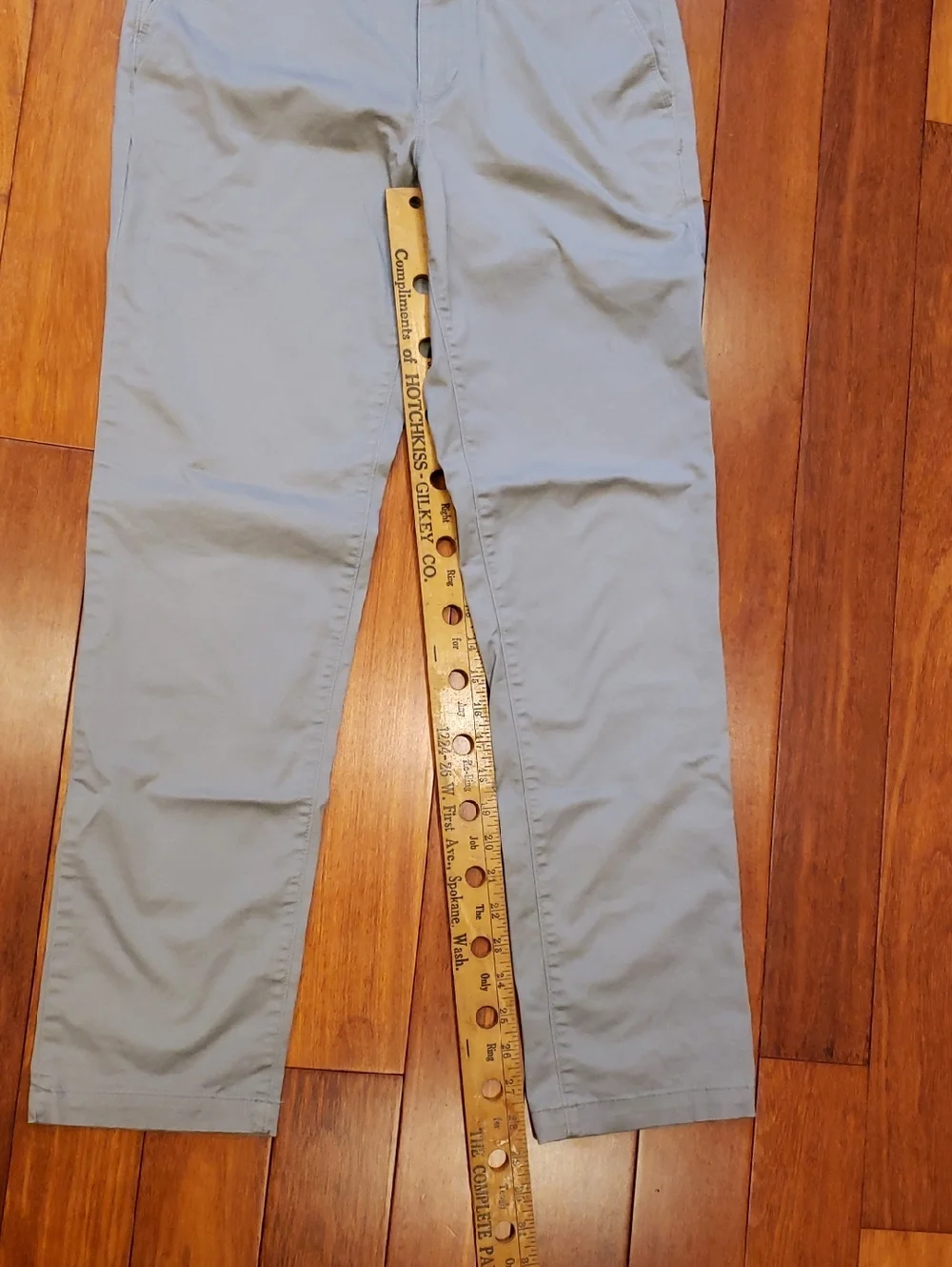 Express Men's Skinny 29/30 Light Gray Slacks Trousers